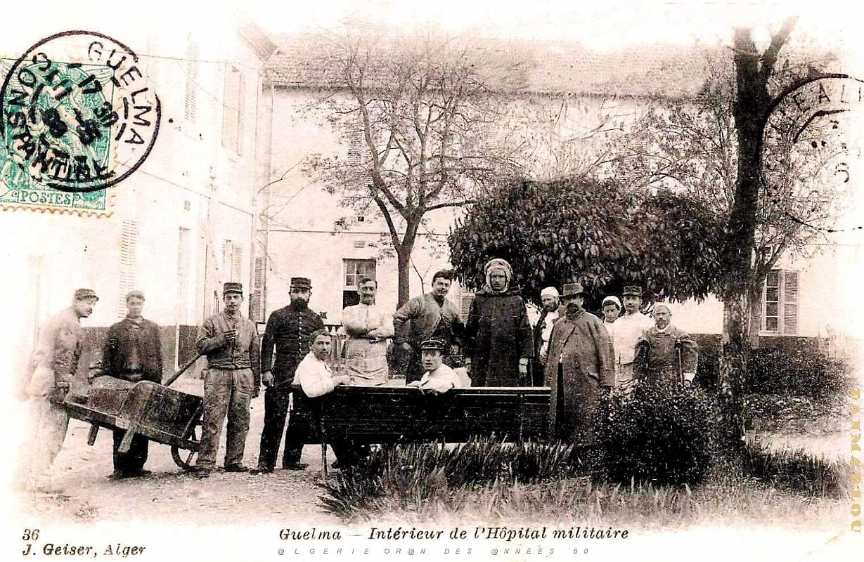 2757- Guelma - Hopital Militaire - 1906.jpg